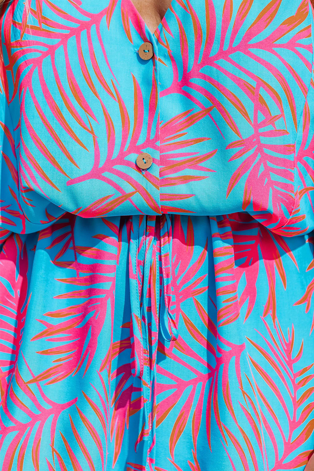 Vivid Palms Tropical Playsuit