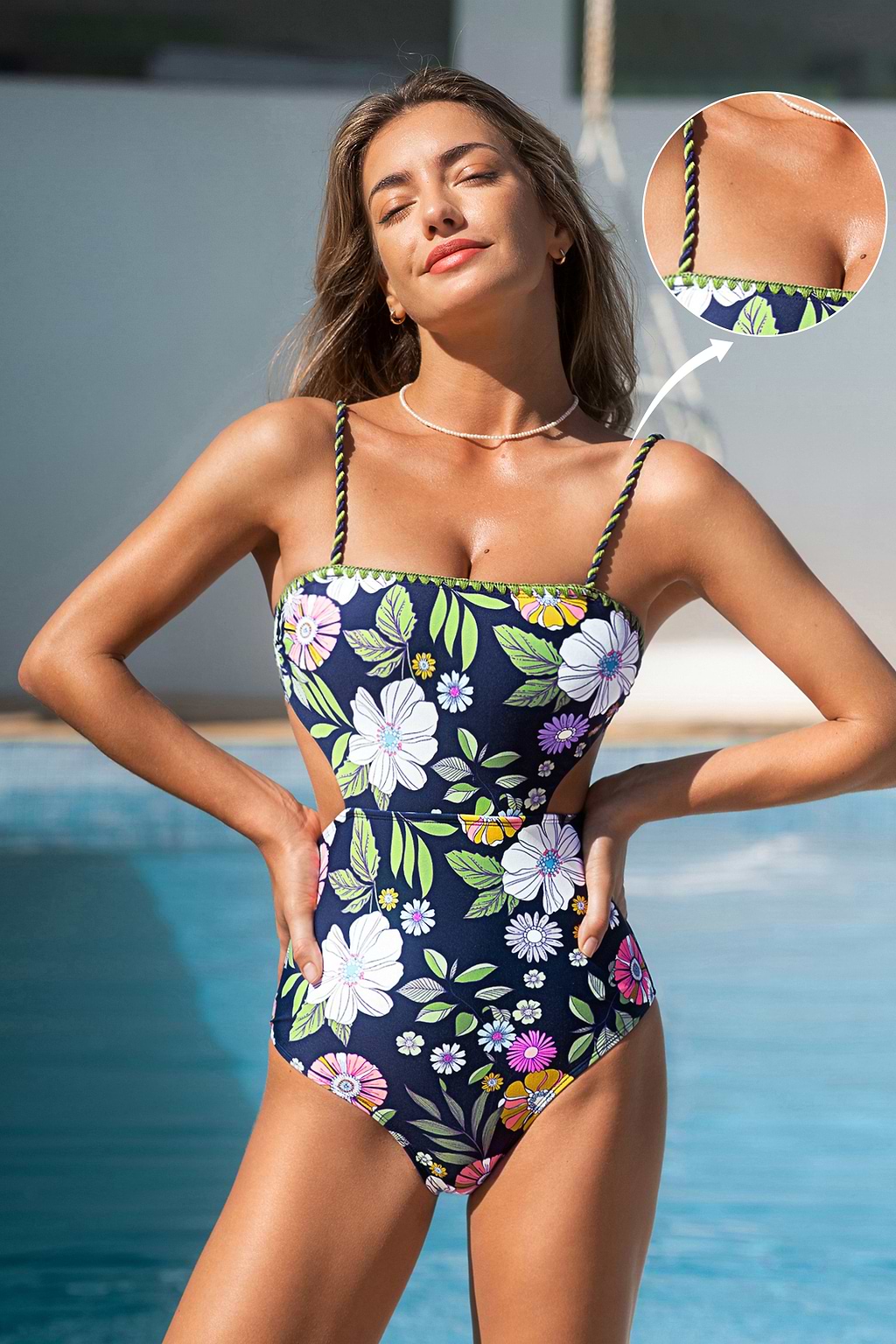 Petal Party Floral One-Piece Swimsuit