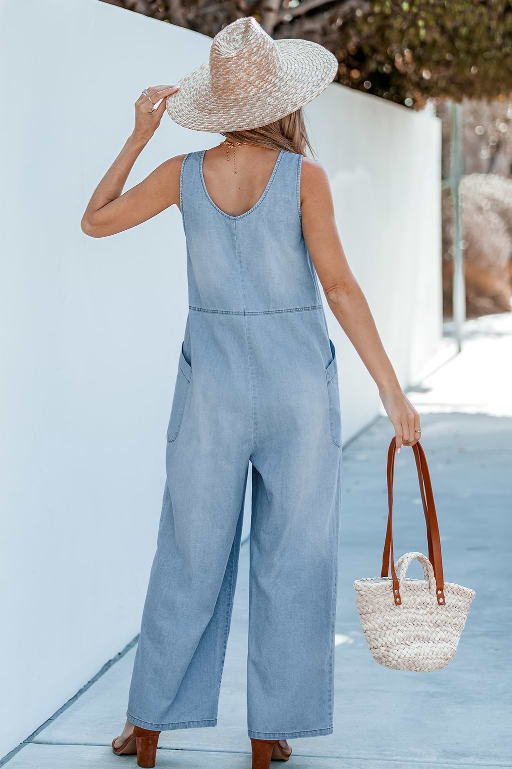 Urban Daze Denim Jumpsuit