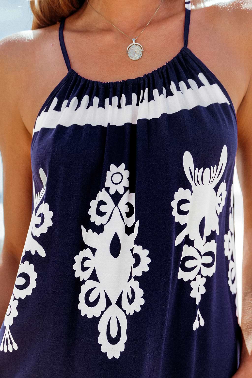 Bohemian Charm Ornate Maxi Dress