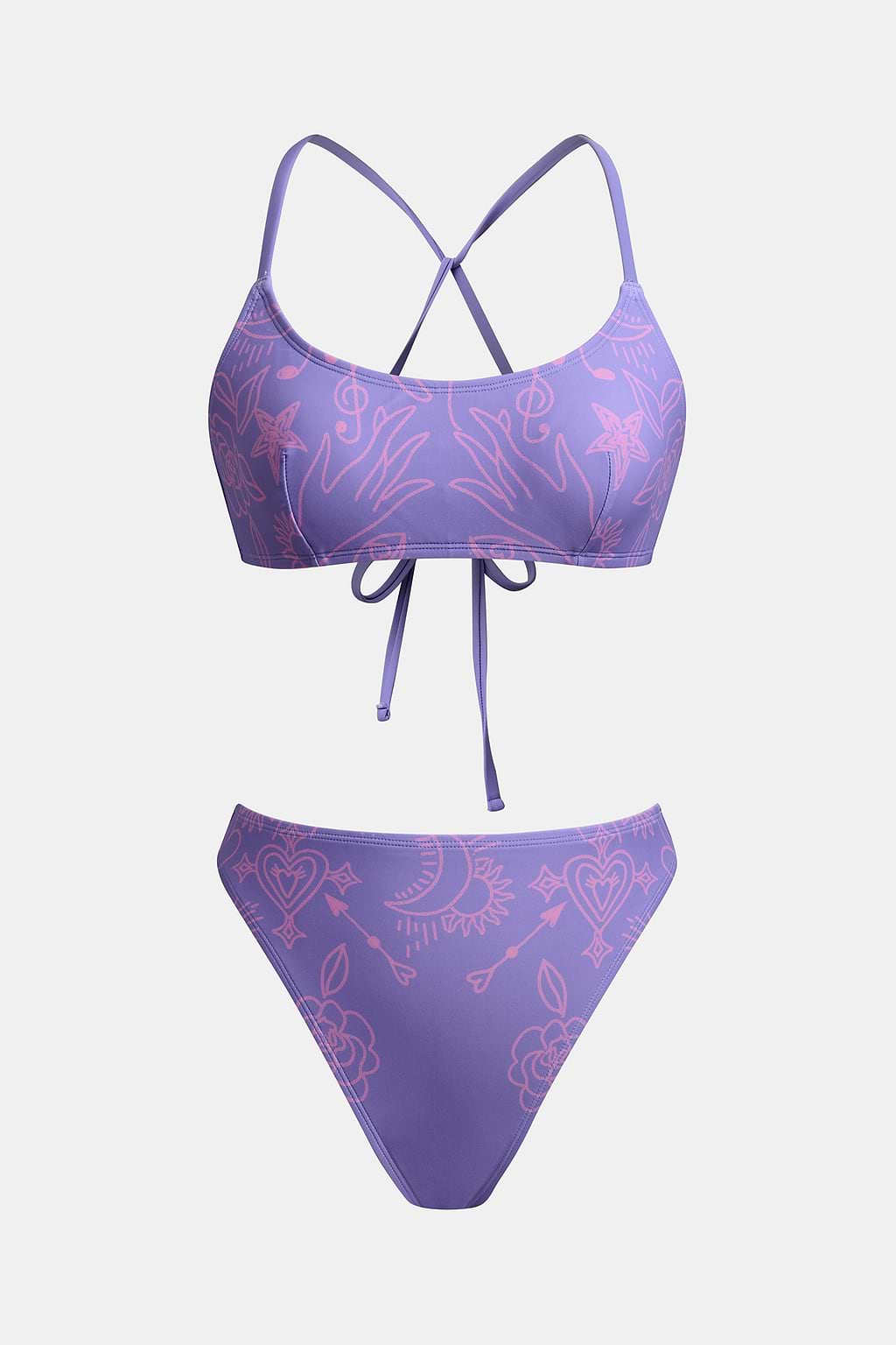 Mystic Sun Purple Bikini Set