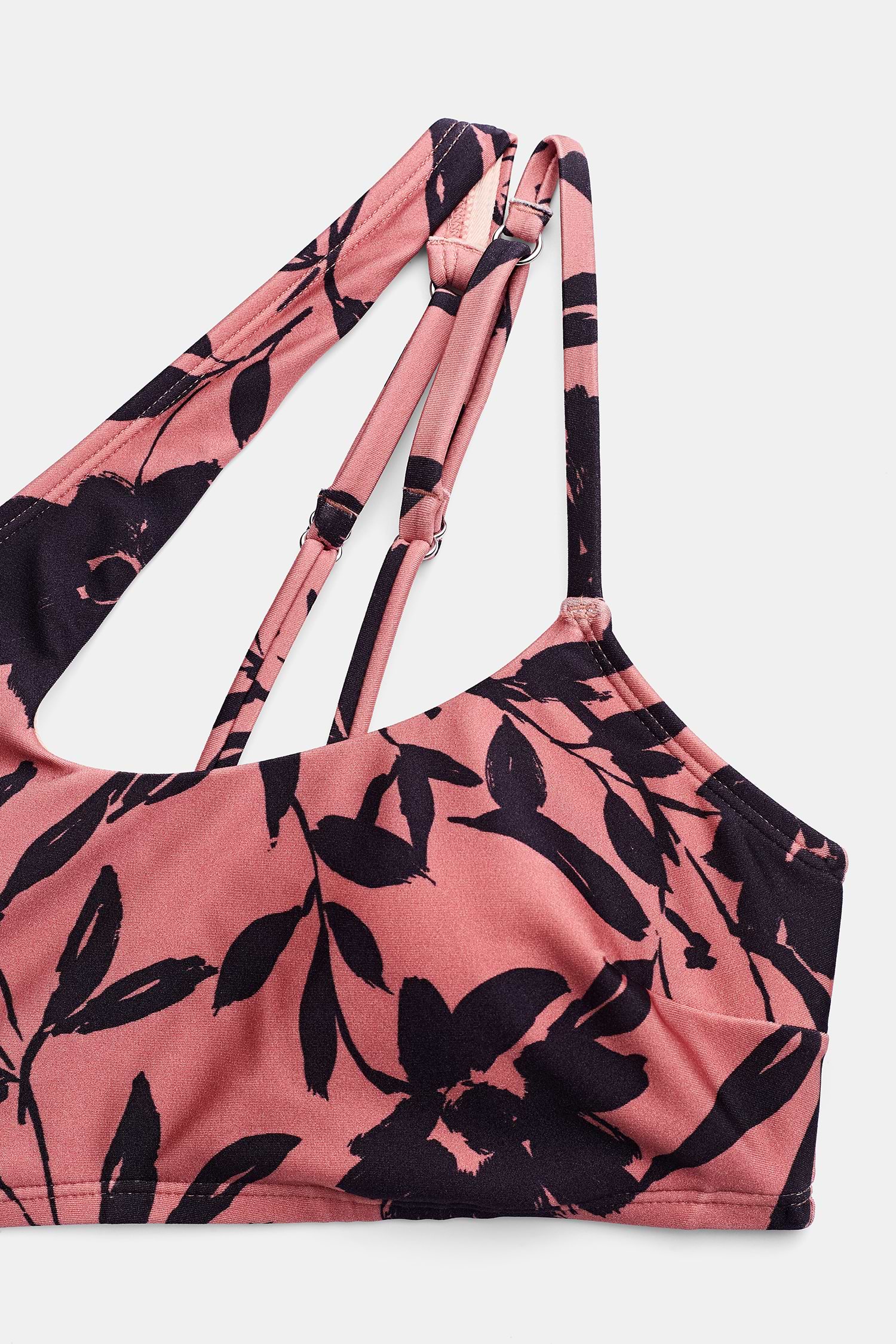 【CUPSHE】Romantic Petals Floral☆ワンショルダービキニセット Romantic Petals Floral Bikini Set
