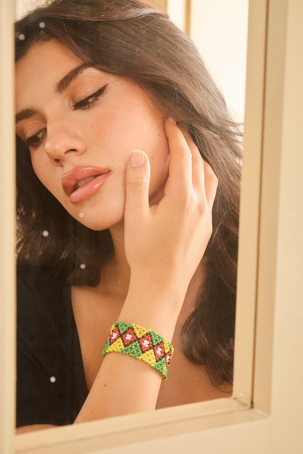 Sunset Strand Beaded Bracelet Set