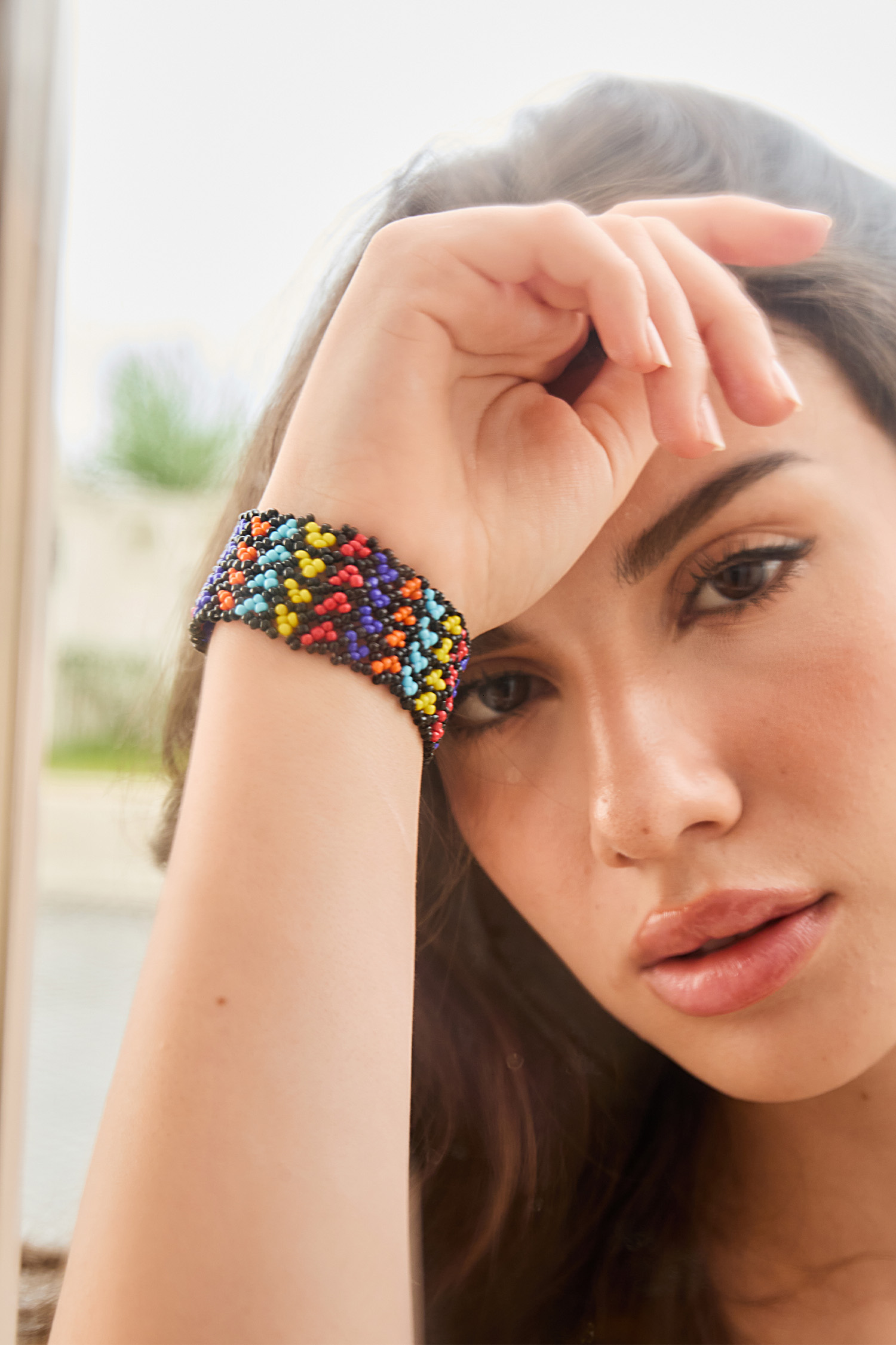 Sunset Strand Beaded Bracelet Set