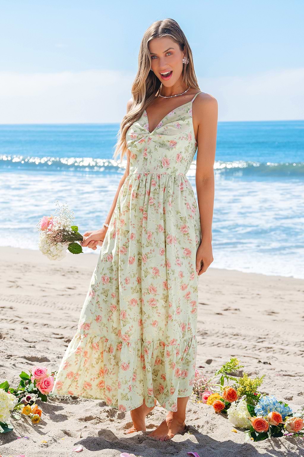 Garden Party Floral Maxi Dress