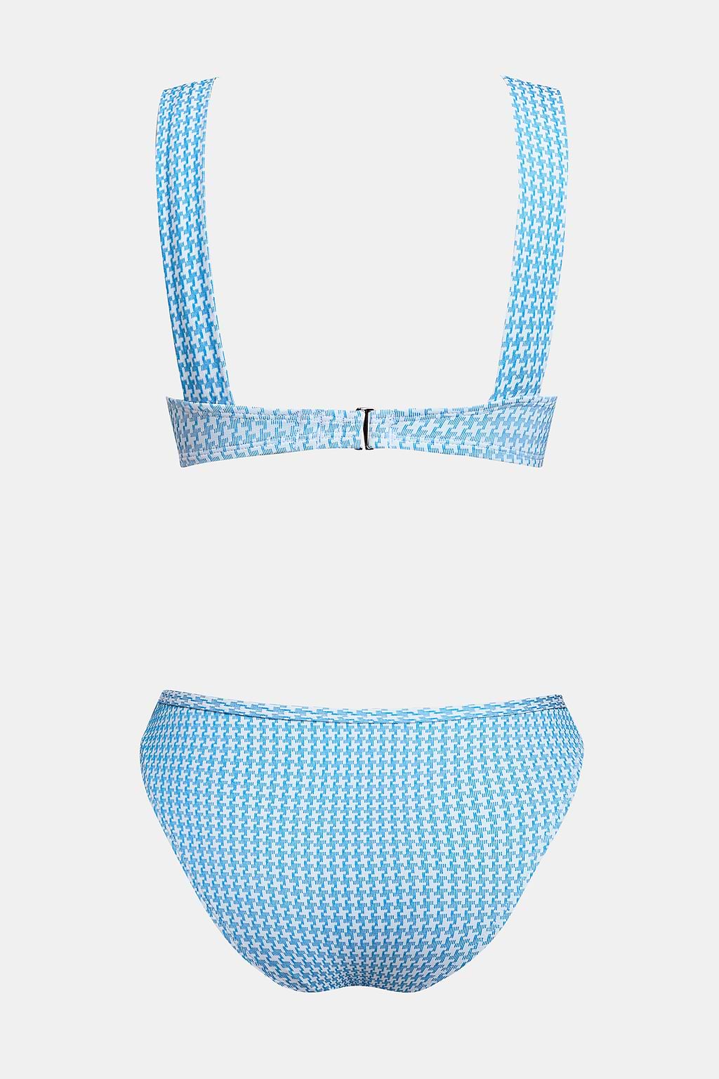 Bikini bretelles larges armature taille moyenne