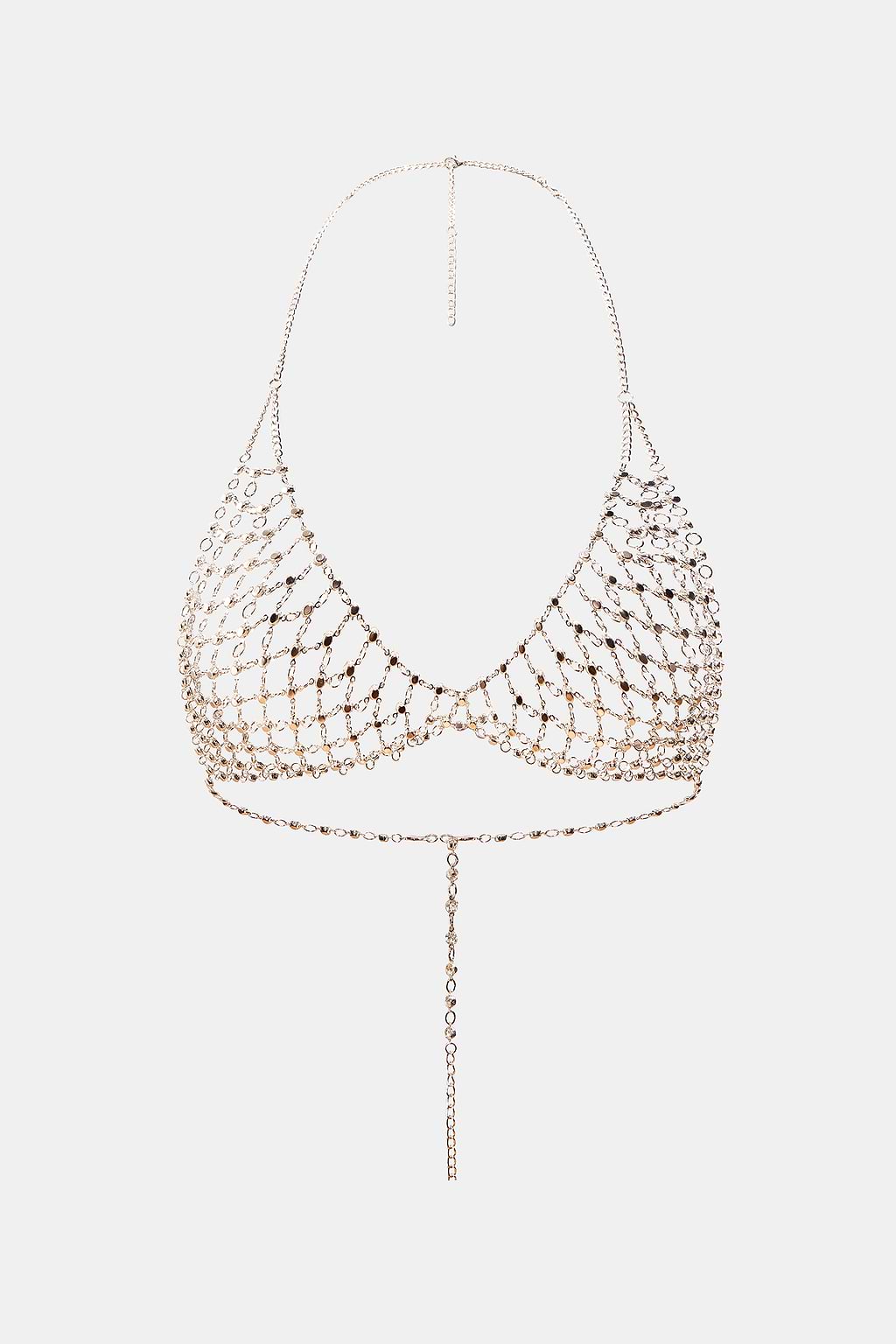 Shining Armor Chainmail Bikini Top