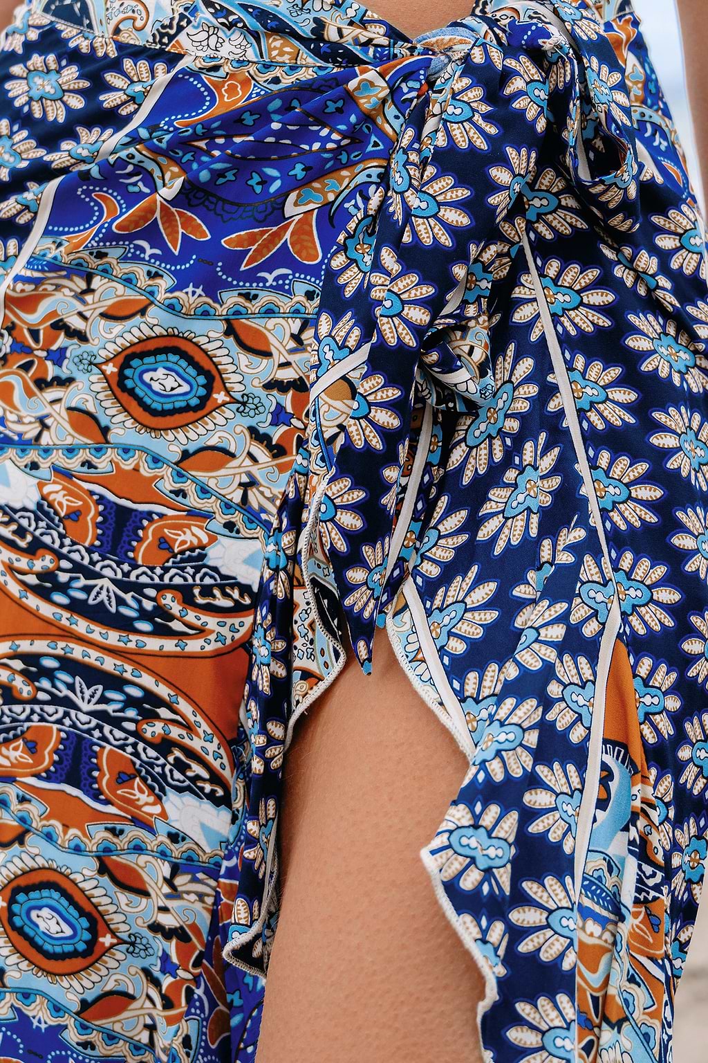 Bohemian Bliss Paisley Cover-Up Sarong