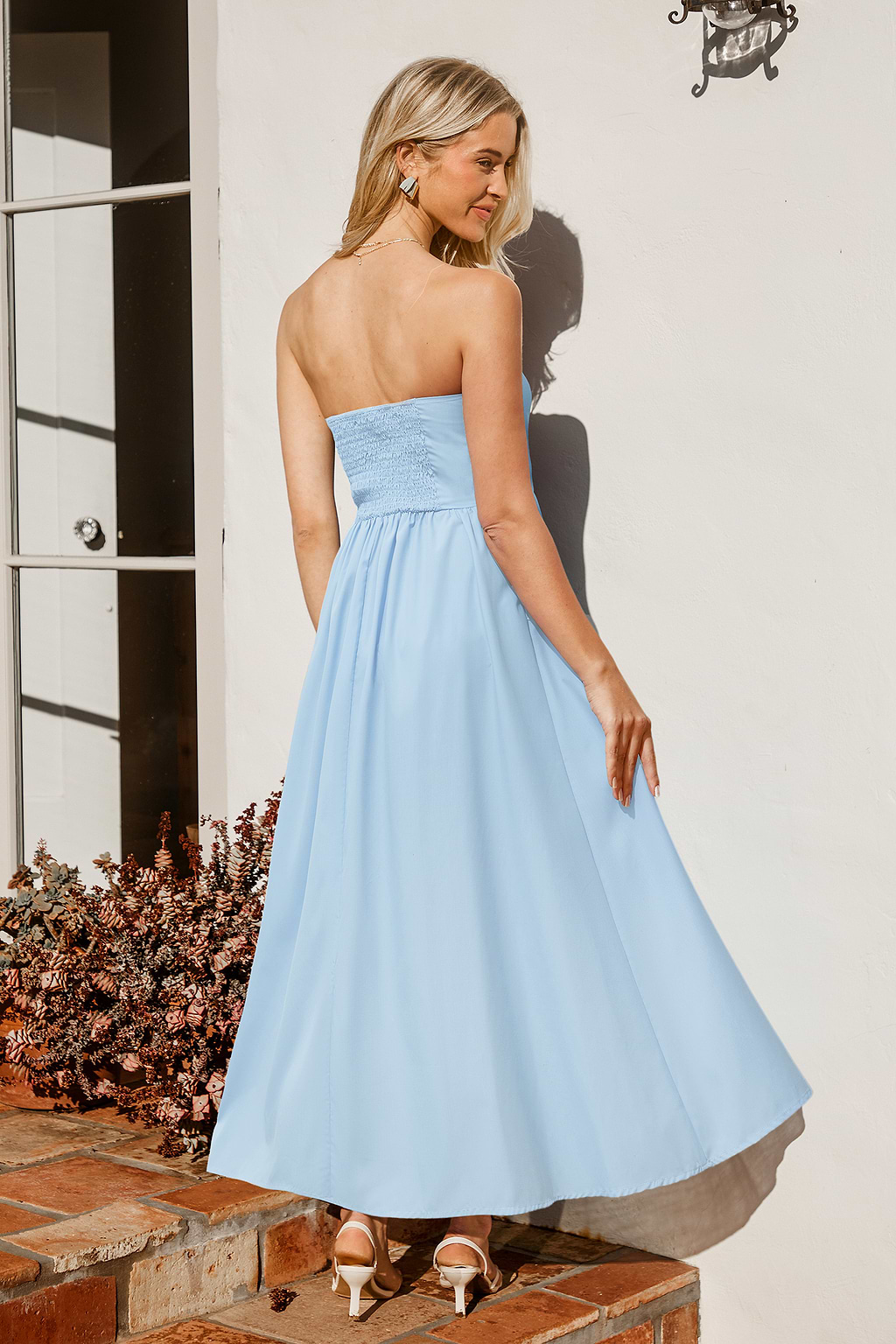 Out of a Fairytale Blue Midi Dress