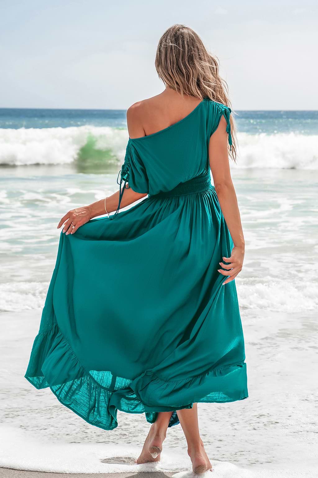 Vera Green Maxi Dress