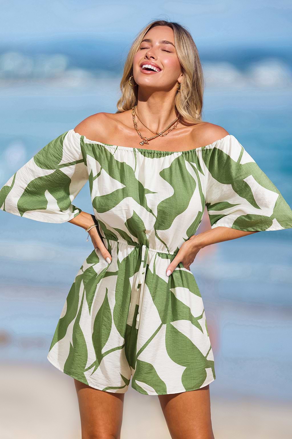 Summer Rhythm Tropical Jumpsuit