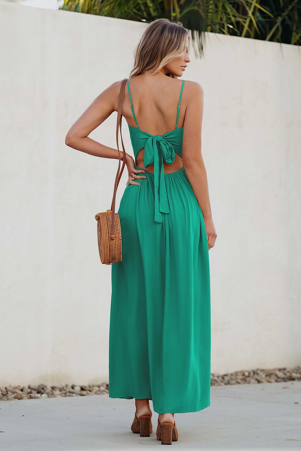 Wild Ivy Green Maxi Dress