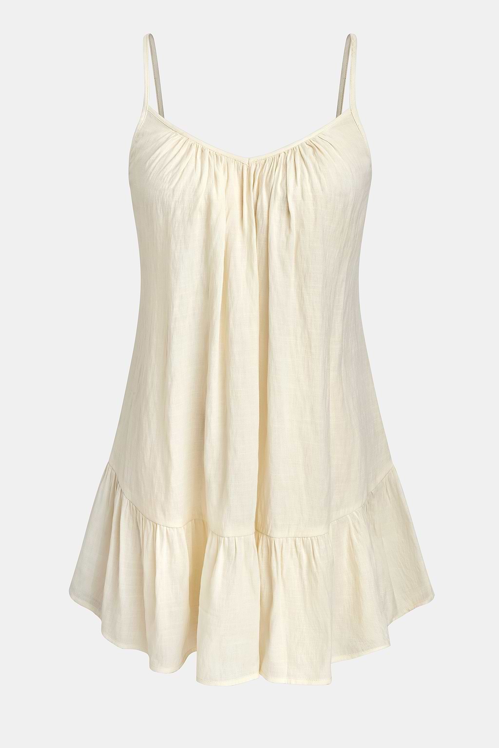 Crisp Seafoam White Cover-Up Mini Dress