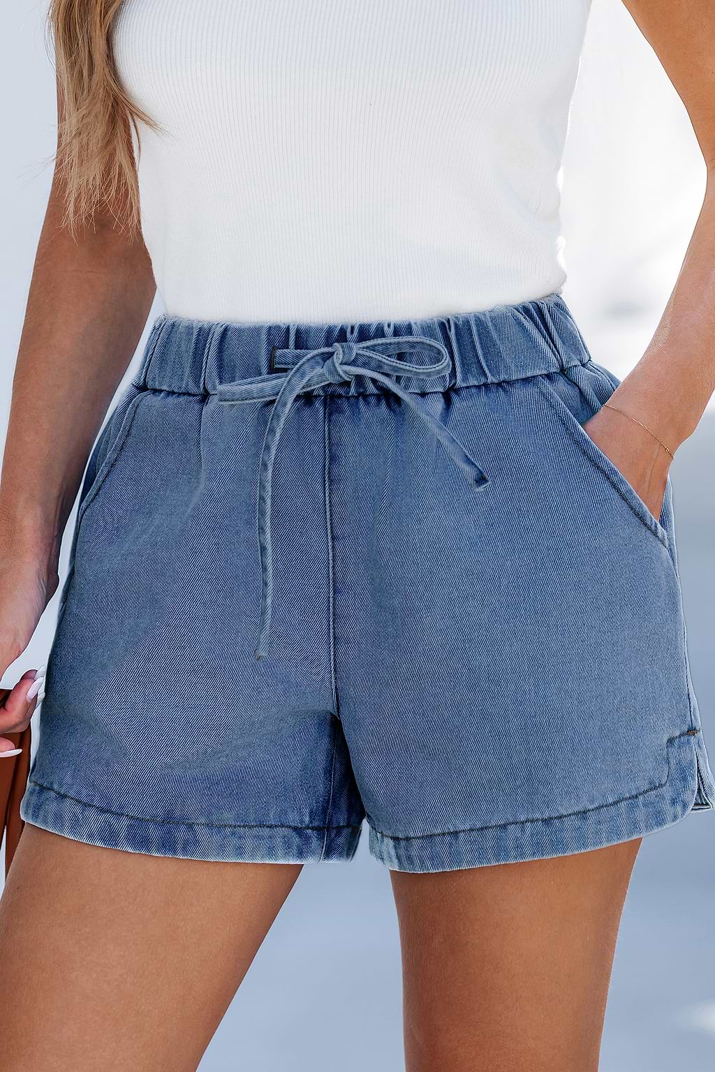 Melrose Avenue Denim Shorts