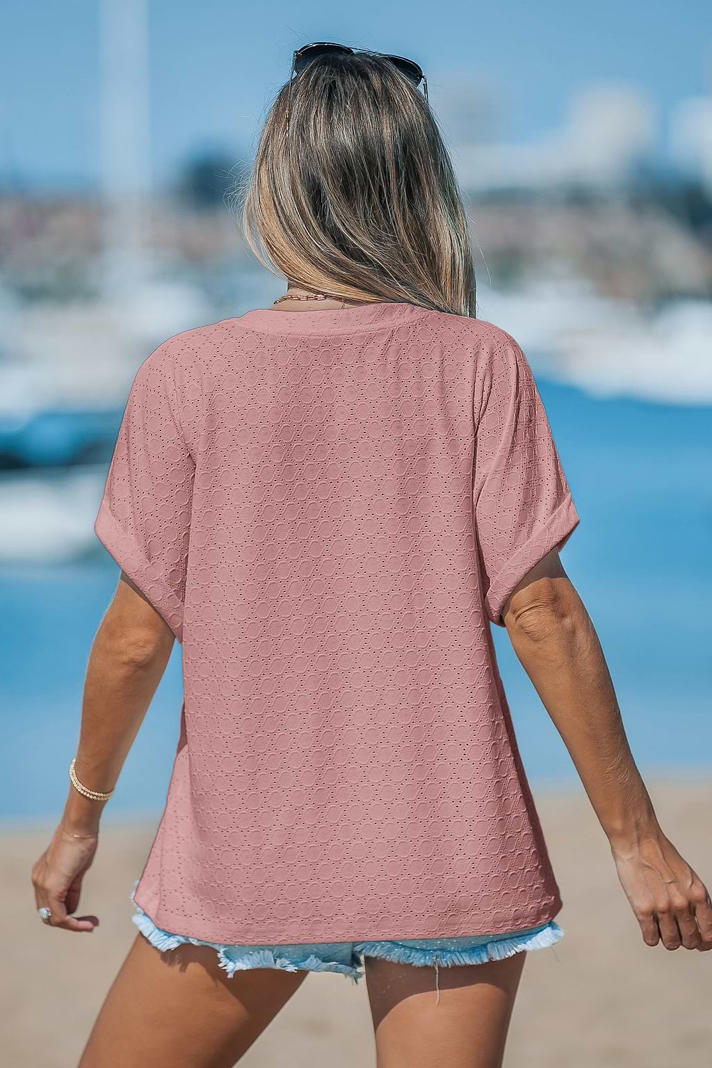 Sweet Rosé Pink Top