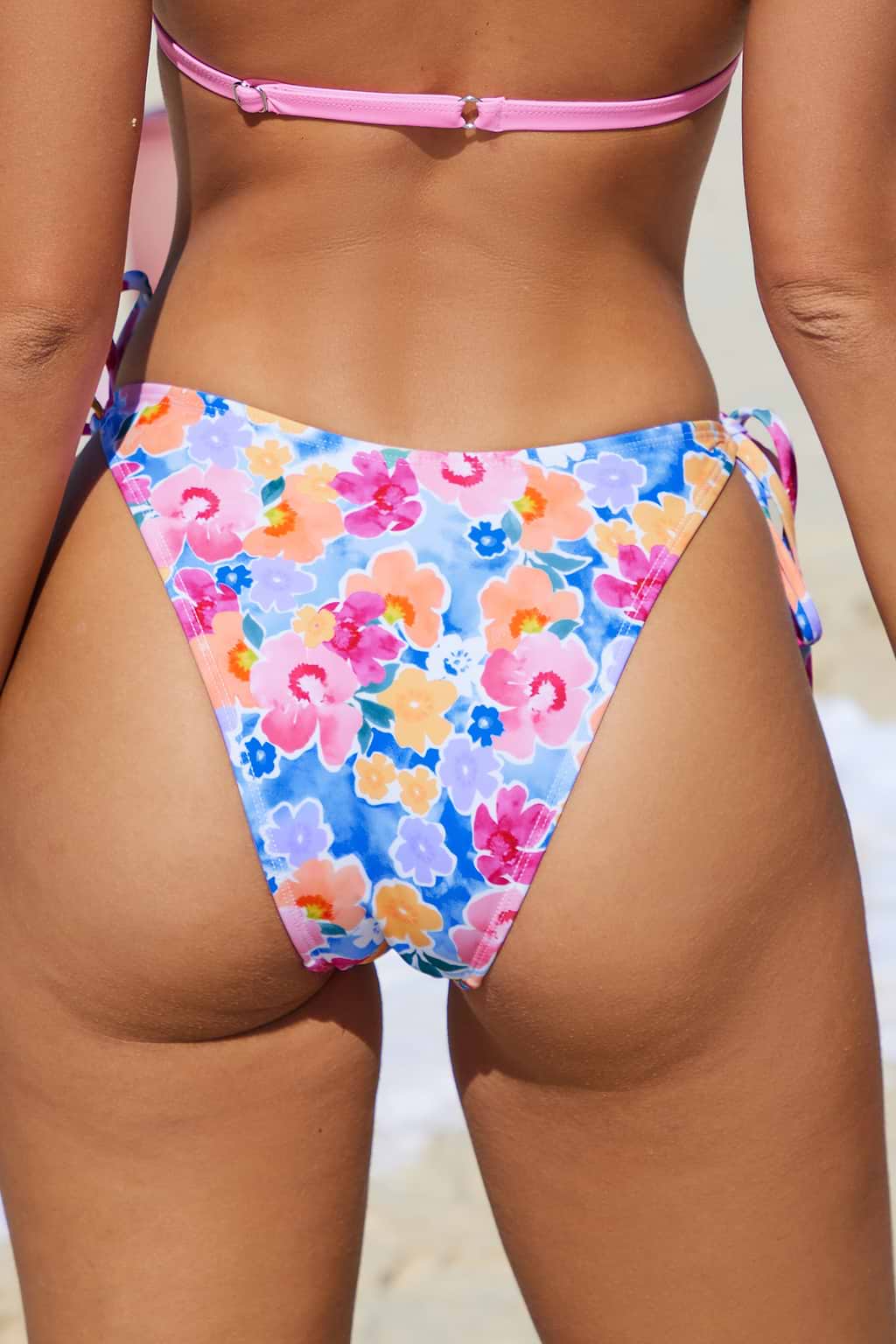 Summer of Love Floral Extra Cheeky Bikini Bottoms