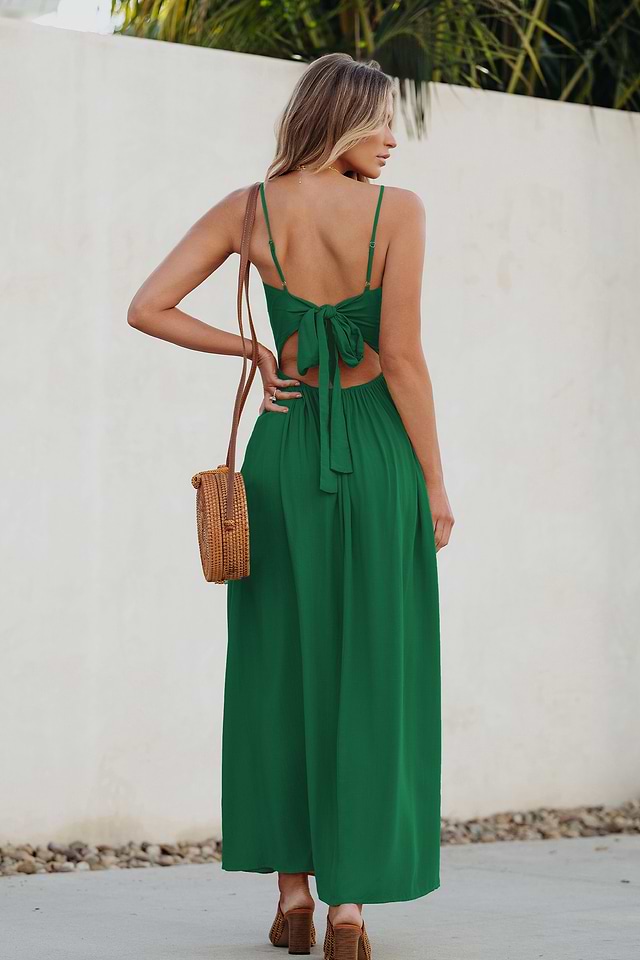 willow green dress Dreamy Maxi Giant willow