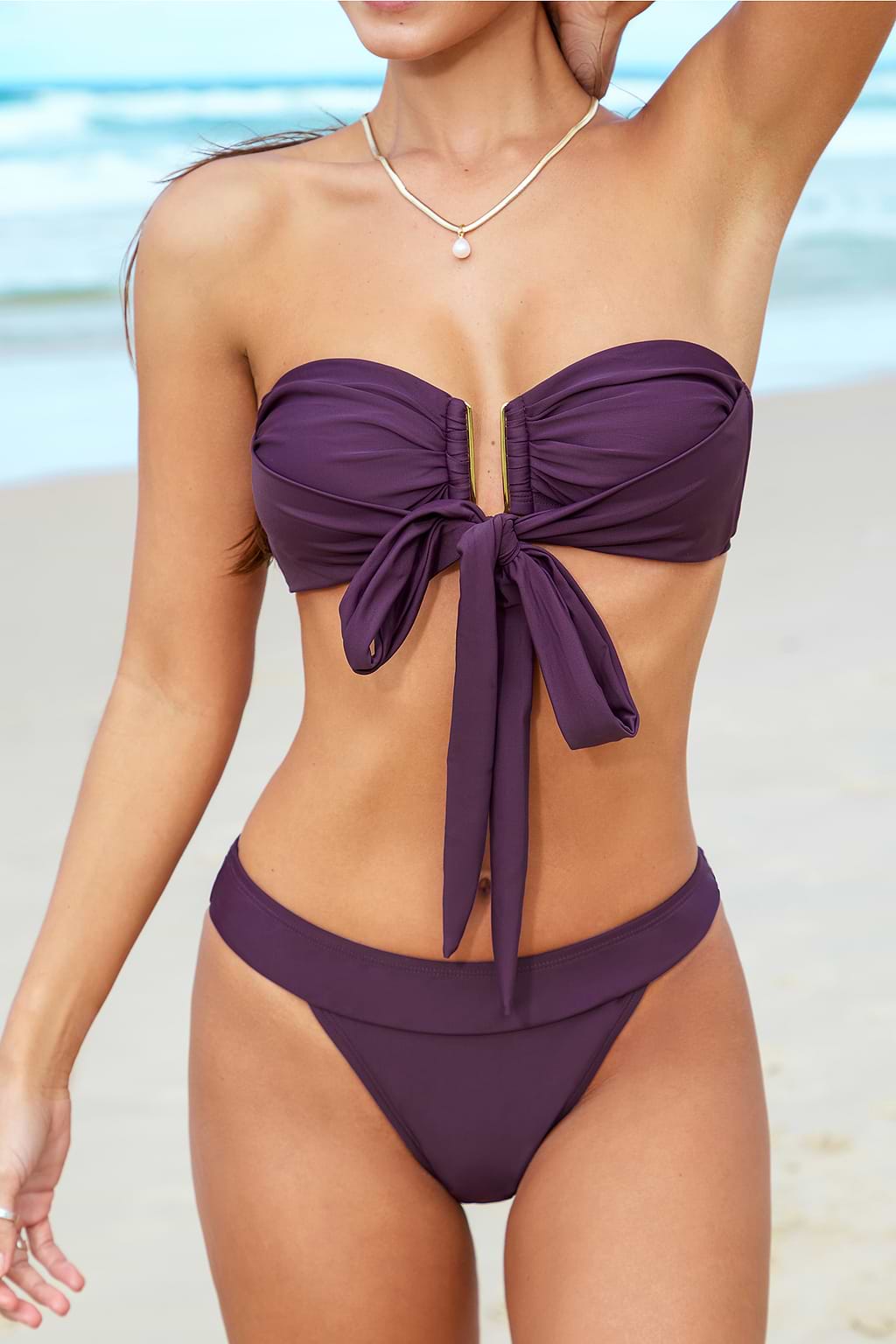 Positano Sands Purple Bikini Set
