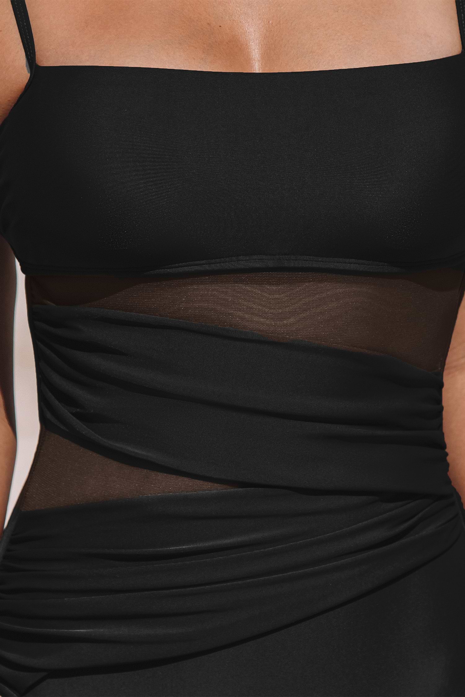 【透け感】CUPSHE ミューズタミーコントロールワンピース水着 Sheer Muse Tummy Control One-Piece Swimsuit