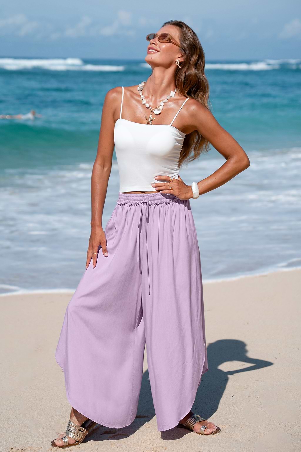 Sweet Whispers Lilac Pants