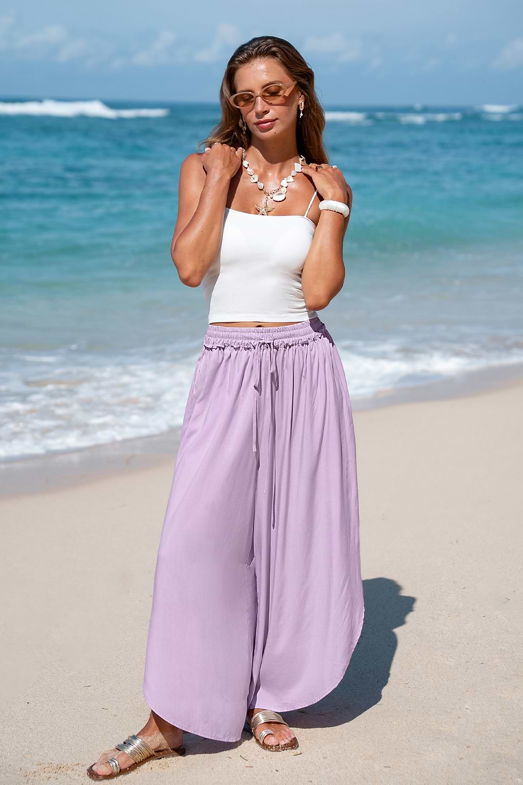 Sweet Whispers Lilac Pants