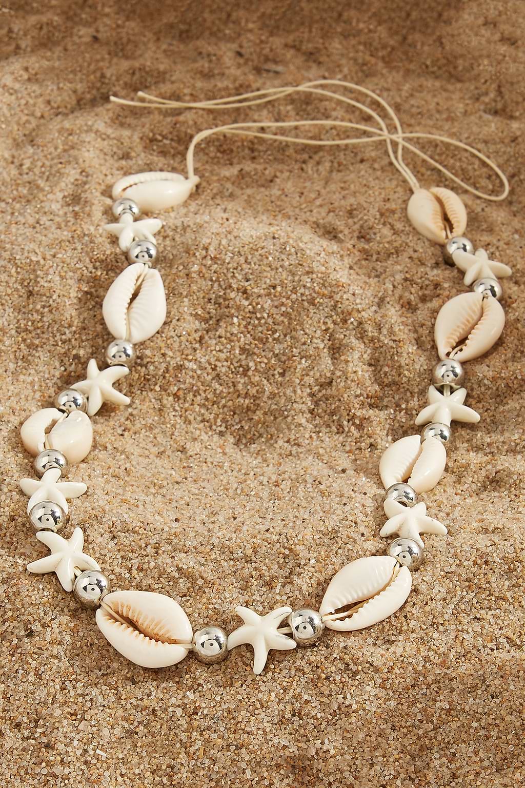 Shell Beach Beaded Necklace
