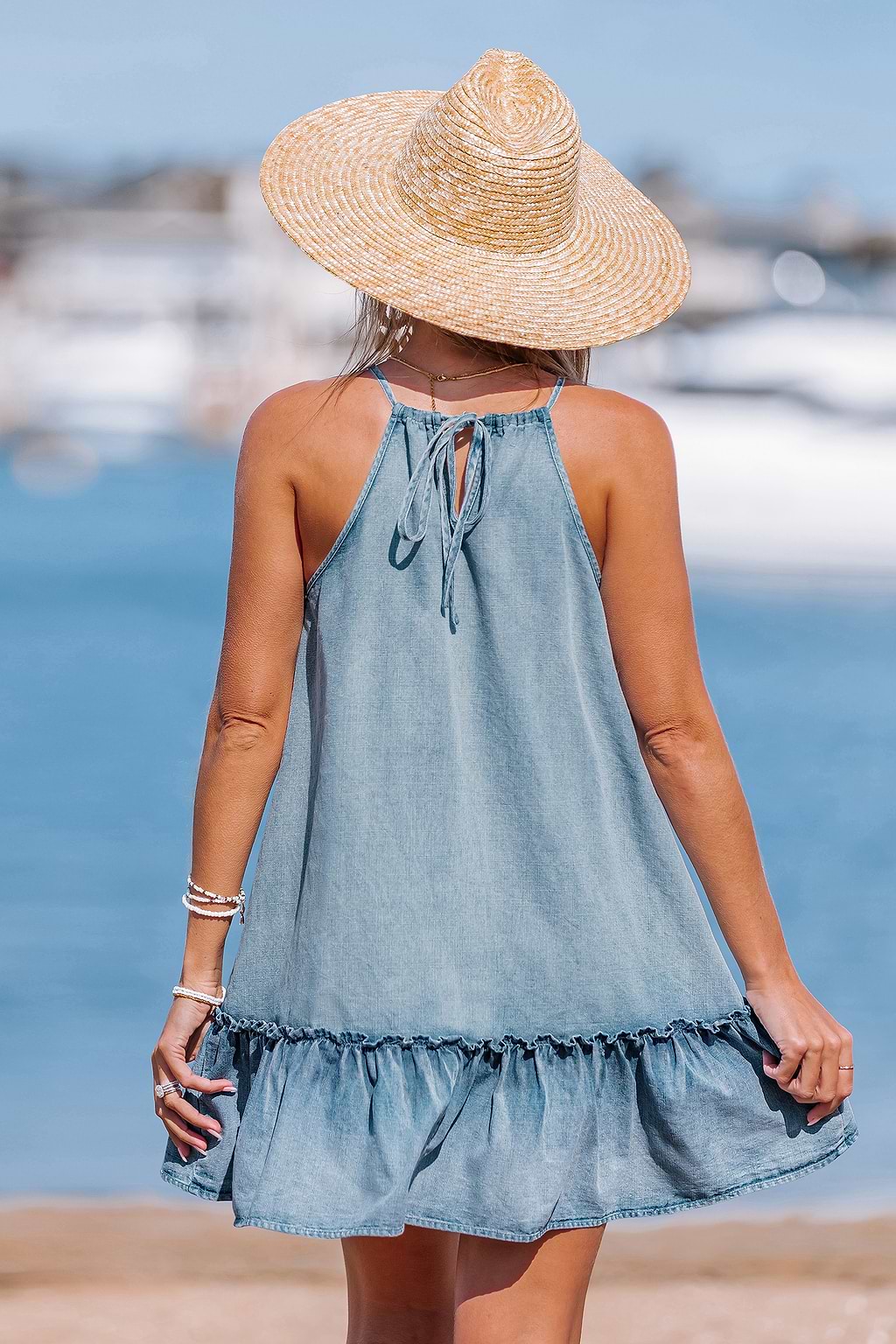 Alice Denim Mini Dress