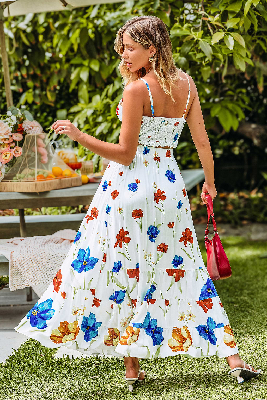 Bloemenseizoen Bloemen Tweedelige Set