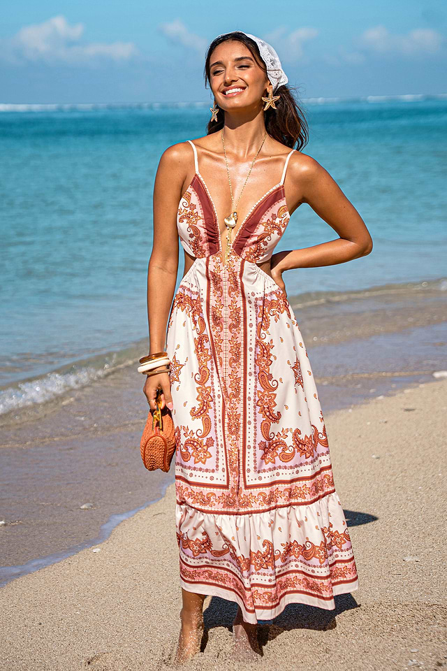 Whimsy Haze Boho Maxi Dress | Dreamy Summer Style | Cupshe