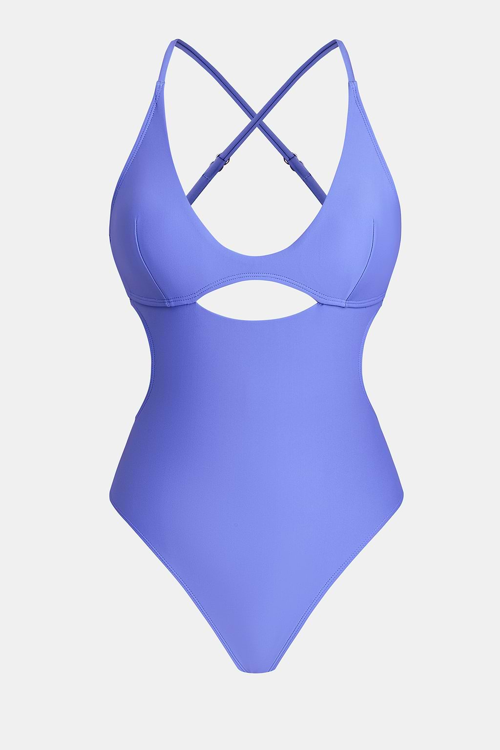 Bluebell Breeze Periwinkle Monokini Swimsuit