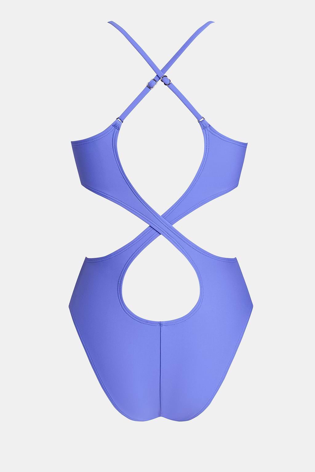 Bluebell Breeze Periwinkle Monokini Swimsuit