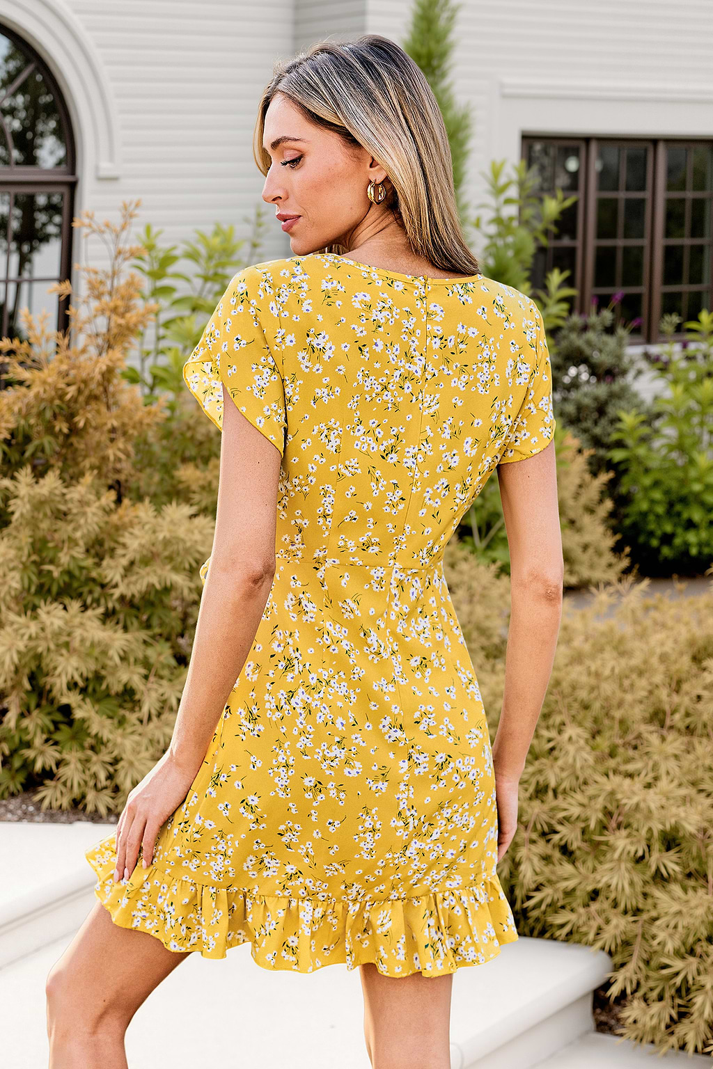 Sunny Days Floral Mini Dress