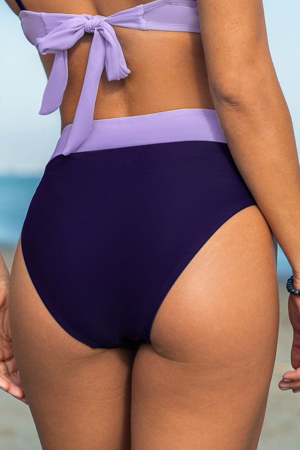 Serene Colorblock Standard Bikini Bottoms