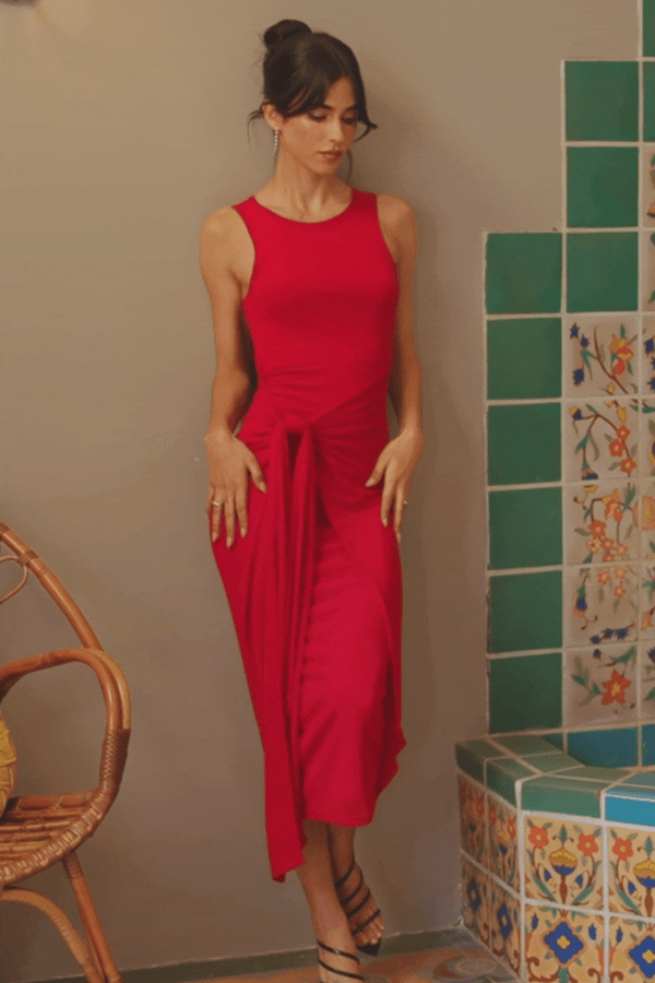 x Renee & Elisha Herbert Double Take Maxi Dress