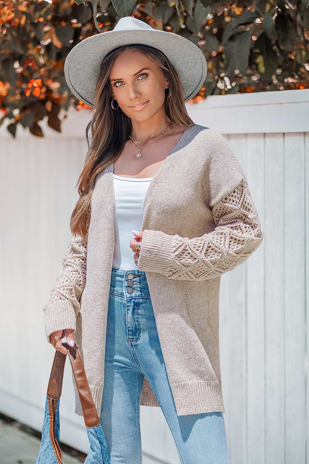 Cozy Corner Beige Cardigan