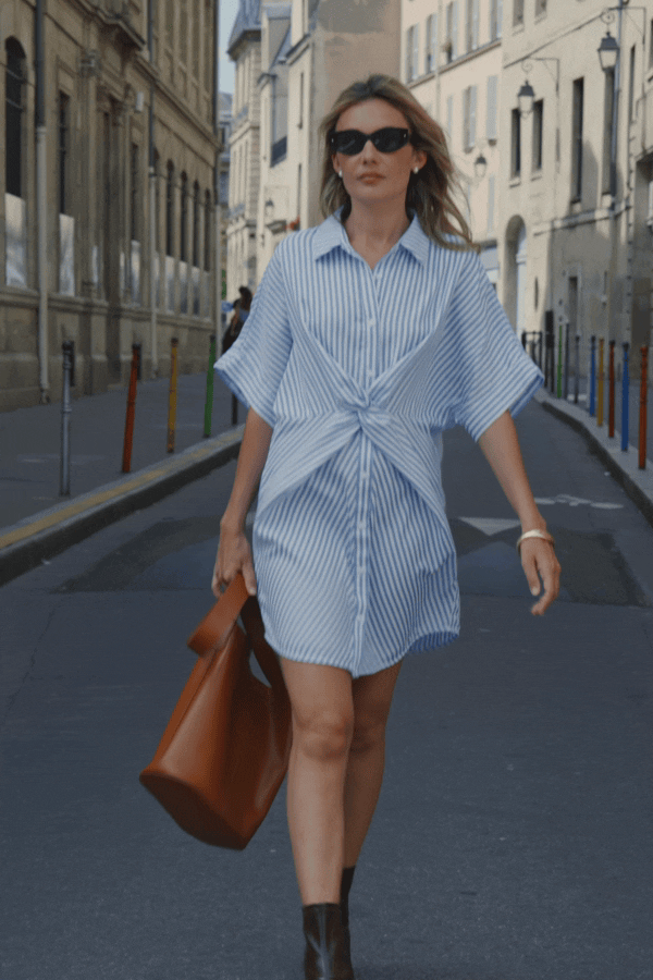 Walk the Walk gestreepte minijurk