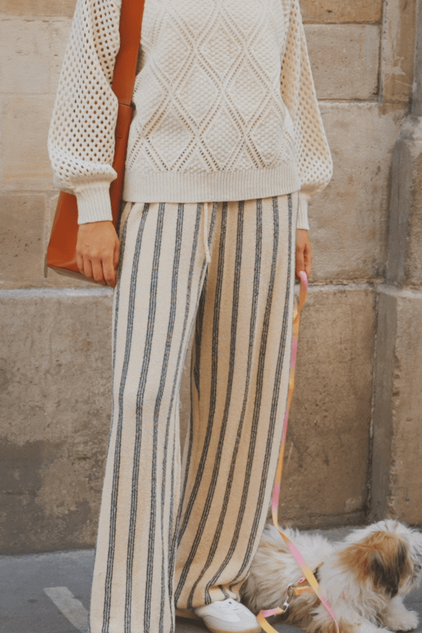 Spodnie w paski Made to Chill