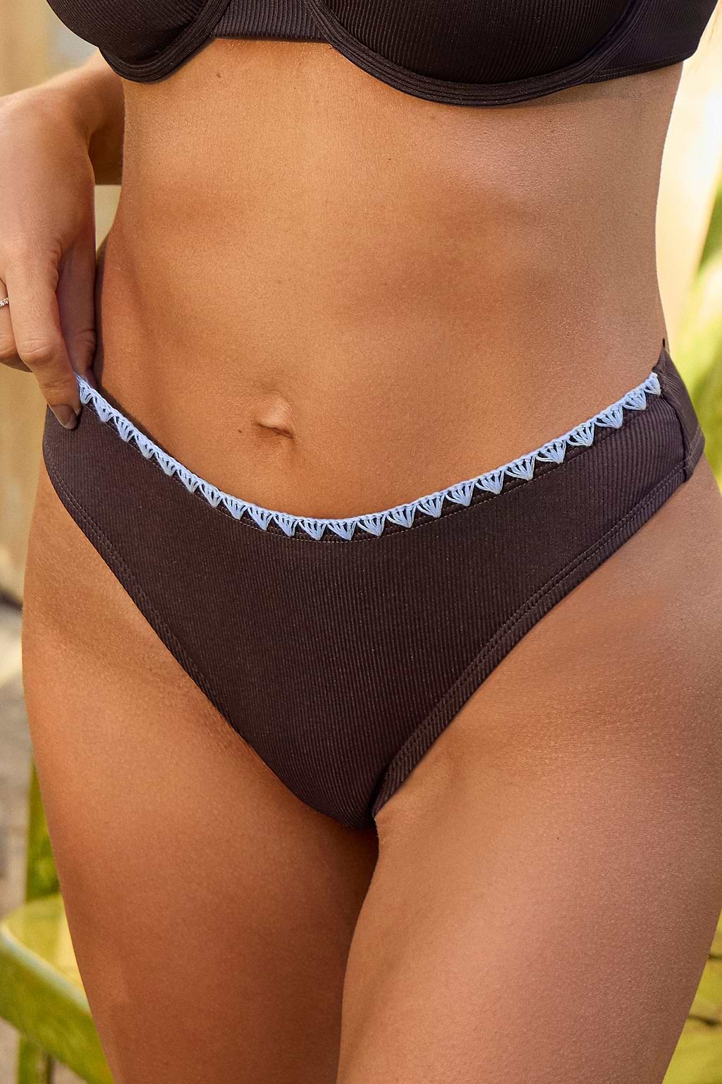 Dolce Vita Brown Bikini Bottoms