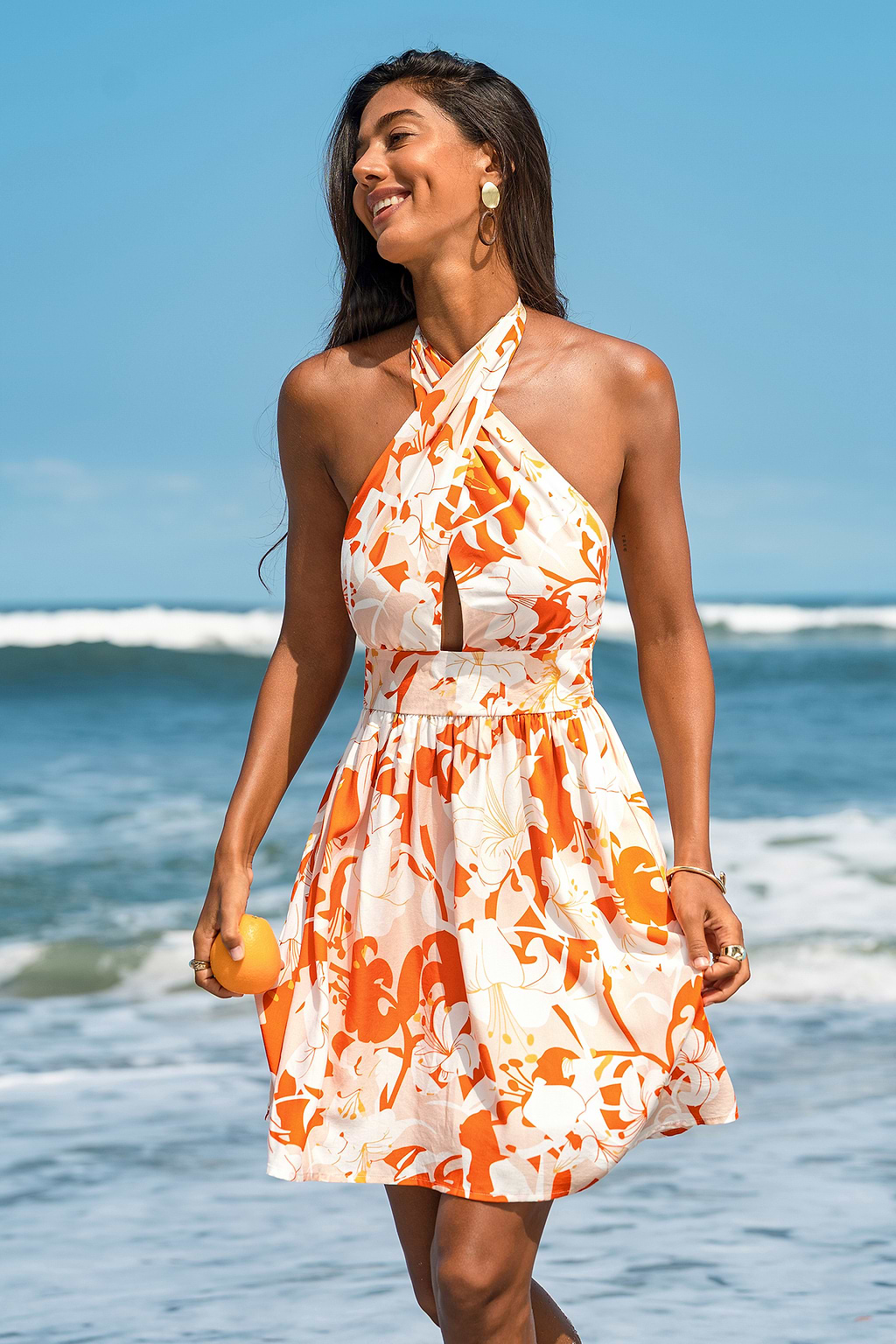 Break the Rules Floral Mini Dress