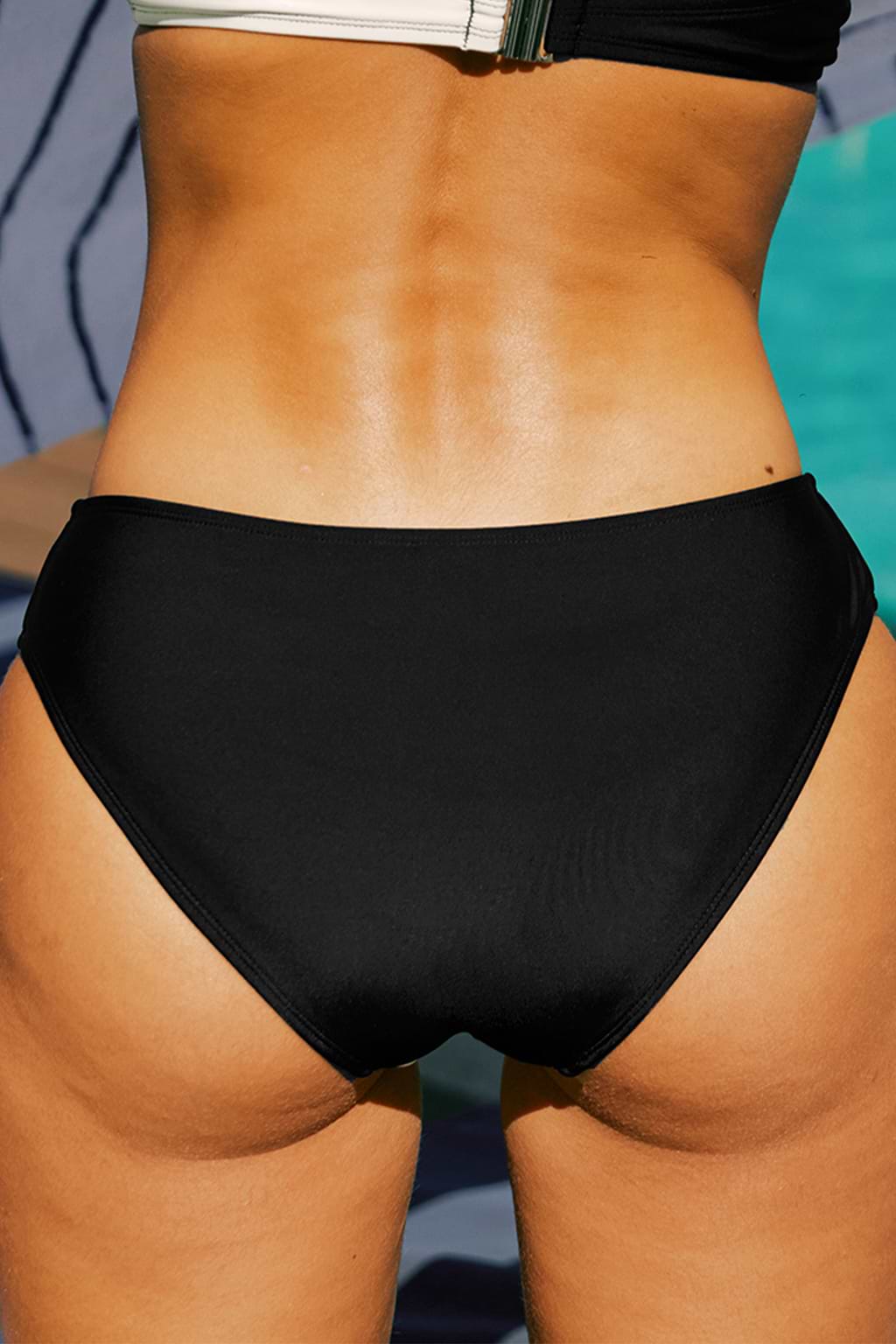 Living the Dream Colorblock Bikini Bottoms