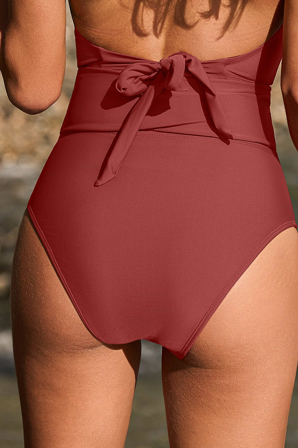 Currant Mood Burgundy Bikini Bottoms
