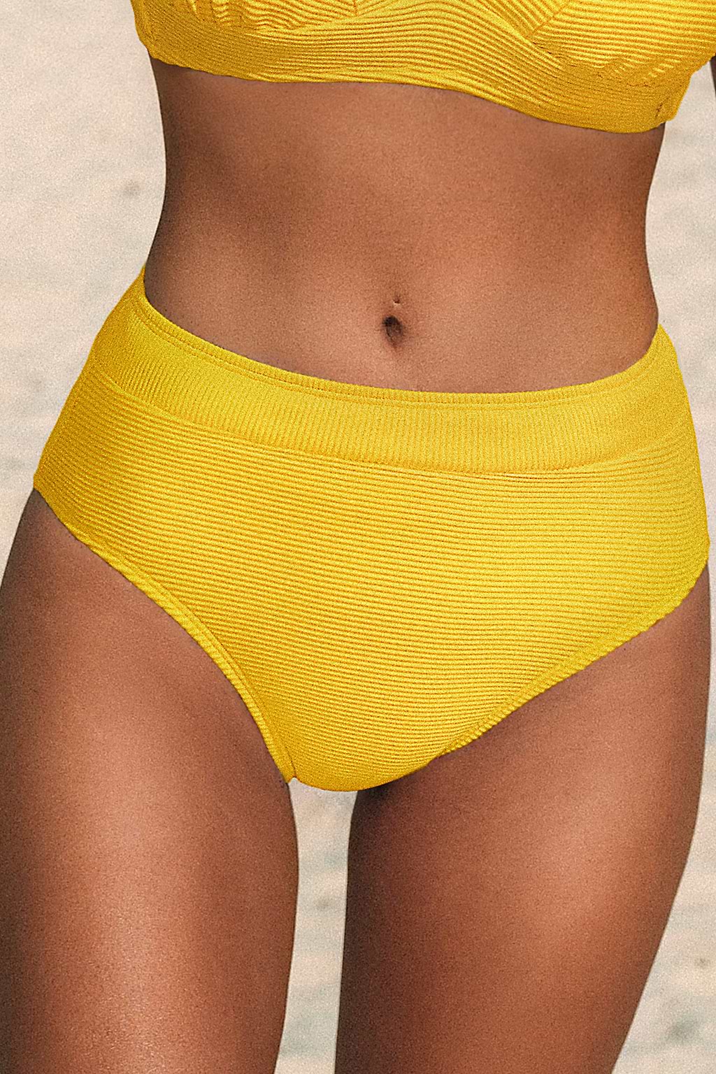 Canary Yellow Bikini Bottoms