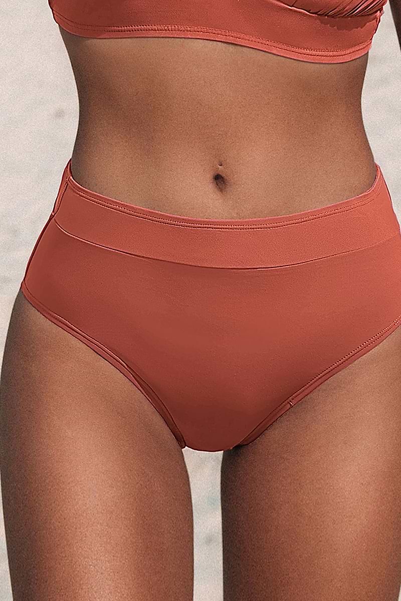 Casual Flirt Red Bikini Bottoms
