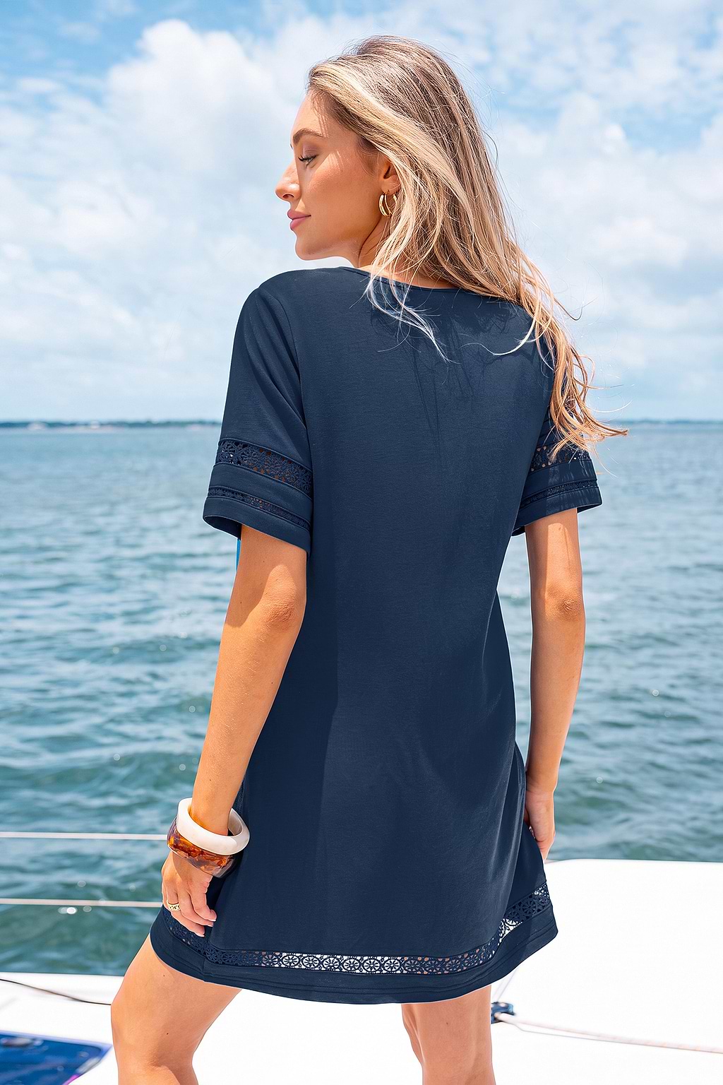 Sweet on You Blue Mini Dress