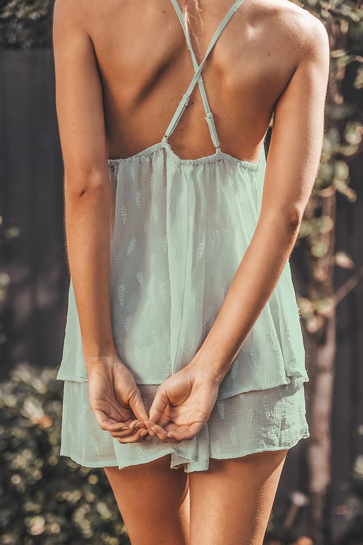 Ensemble assorti dos nu avec bordures en dentelle