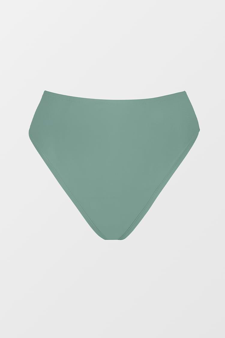 Bas de bikini cheeky taille haute