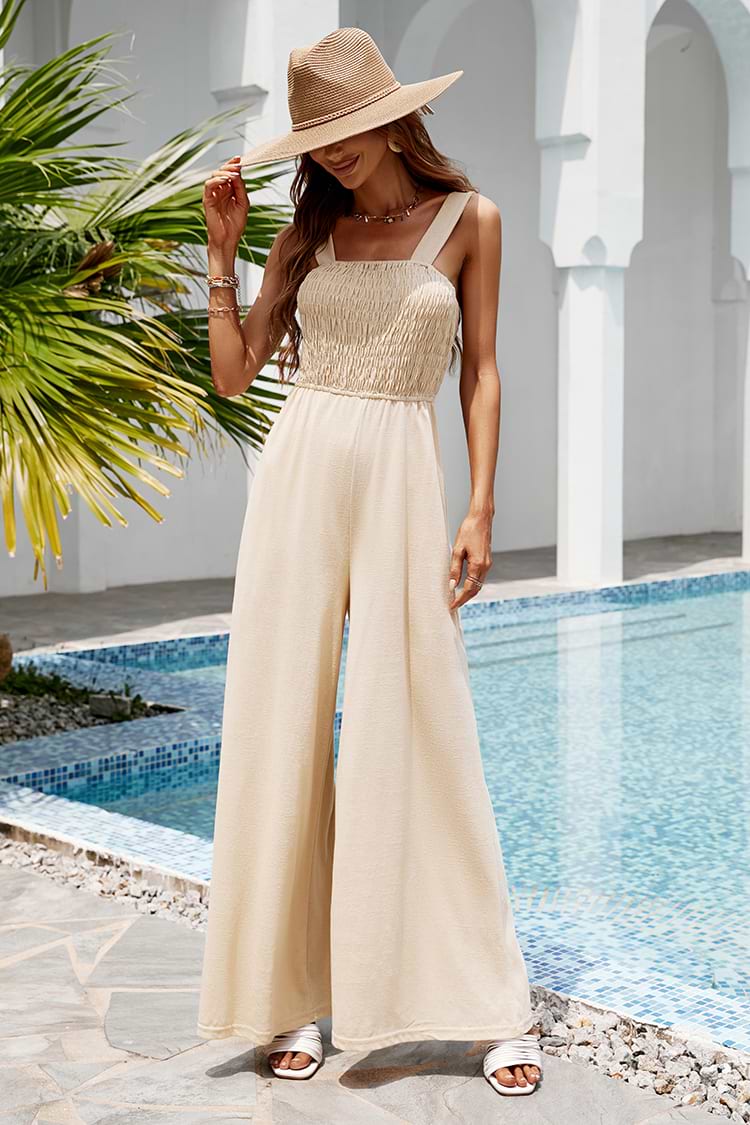 Combinaison smockée