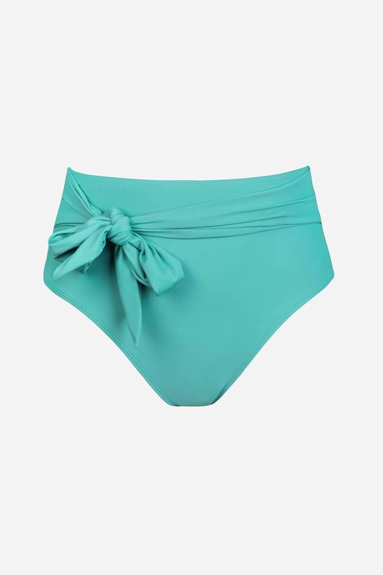 Braguitas de bikini de talla grande con lazo en el frente