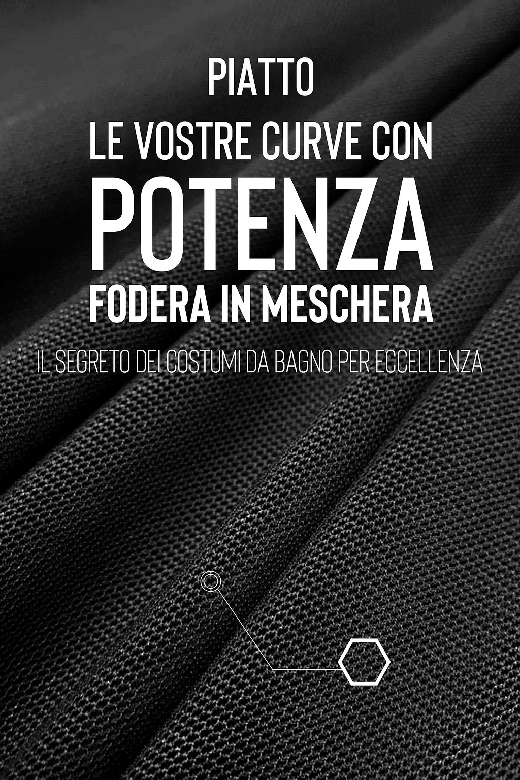 Costume intero Roaming River con top a collo alto e scollo a V vestibilità aderente e modellante.