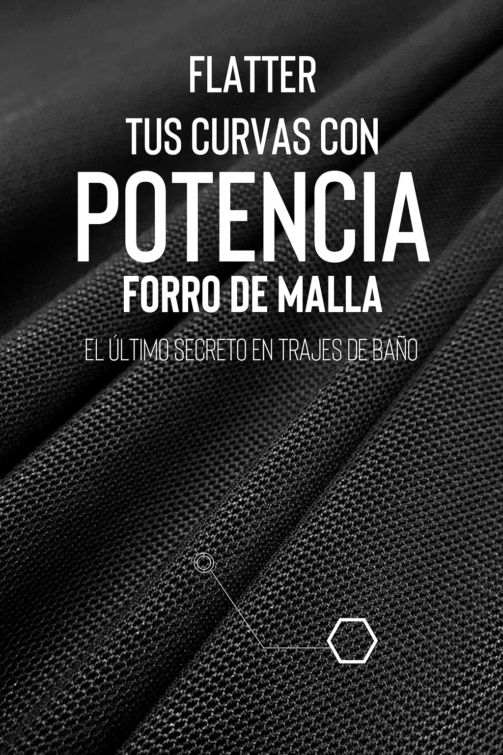 Traje de baño de una pieza con corte fruncido y control de abdomen